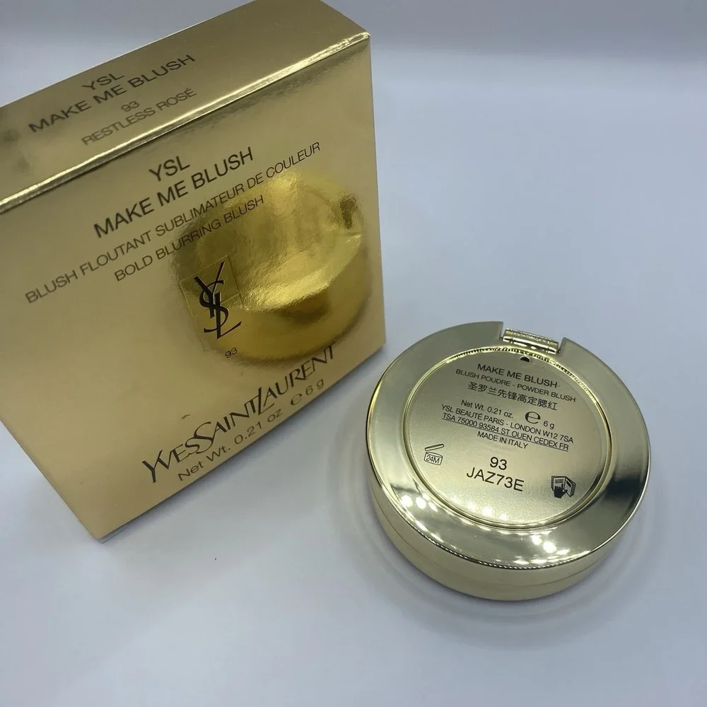 Yves Saint Laurent YSL Make Me Blush 24H Buildable Powder Blush 93 Restless Rose